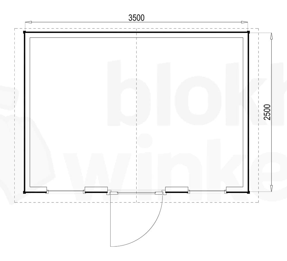 Plattegrond Louisville 350x250