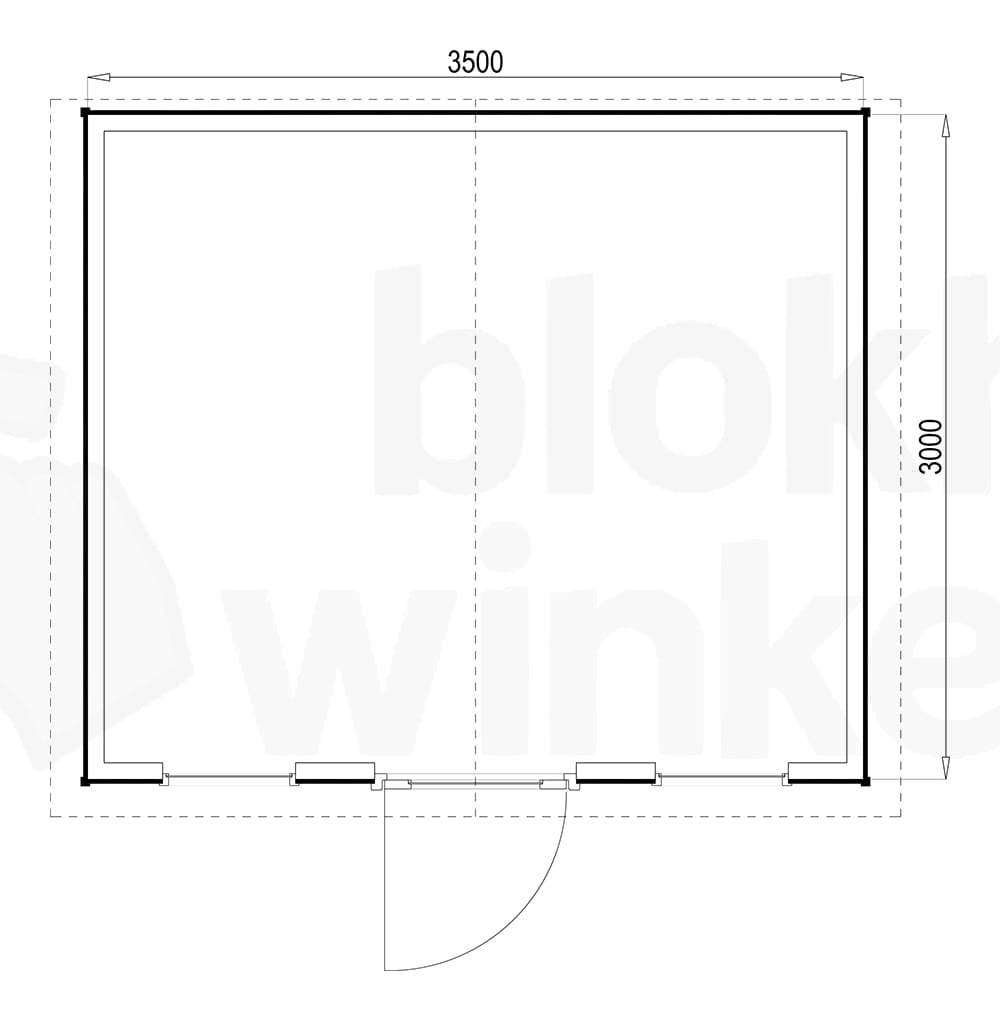 Plattegrond Louisville 350x300