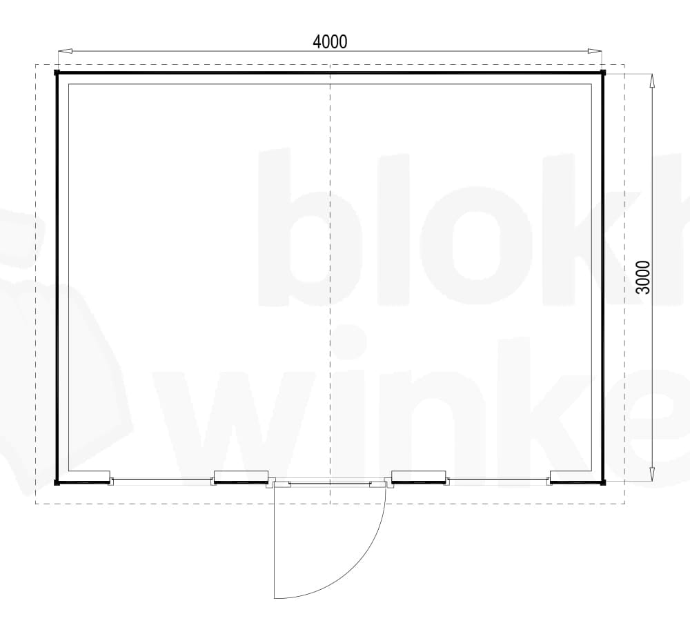 Plattegrond Louisville 400x300
