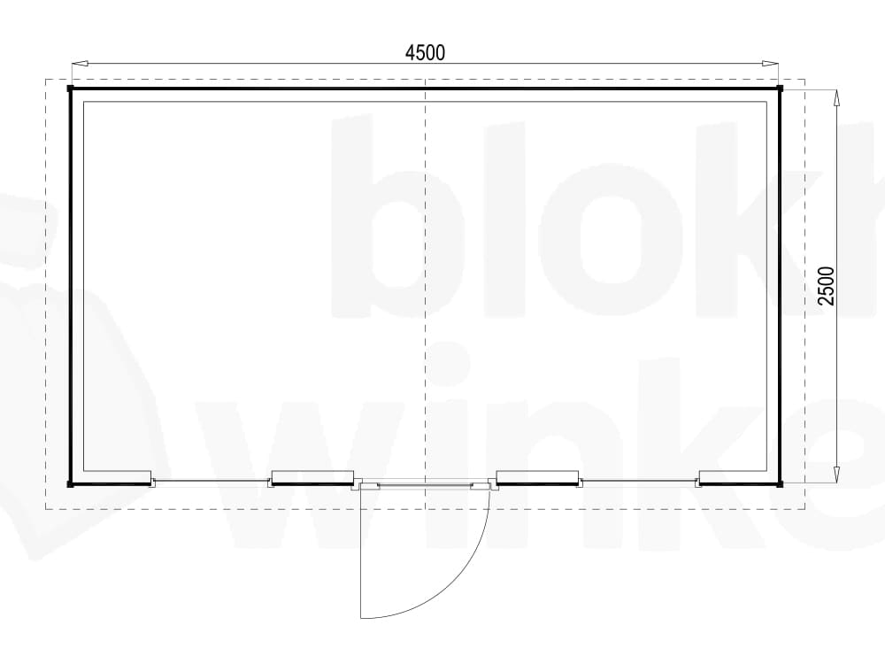 Plattegrond Louisville 450x250