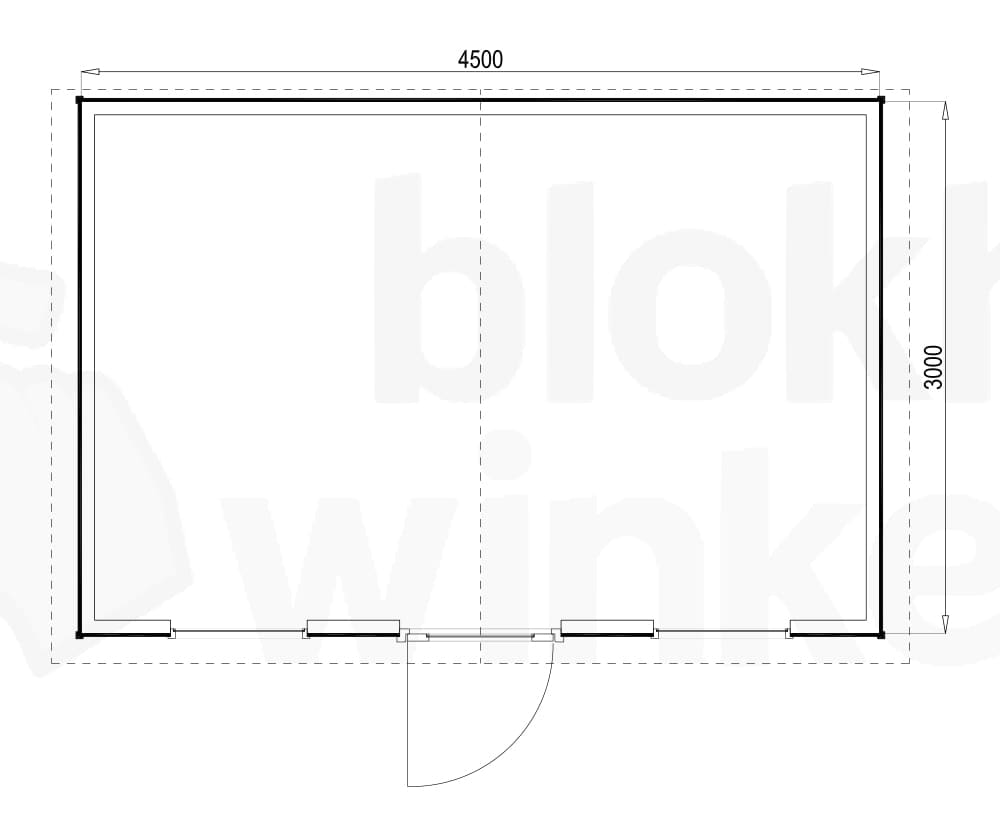 Plattegrond Louisville 450x300