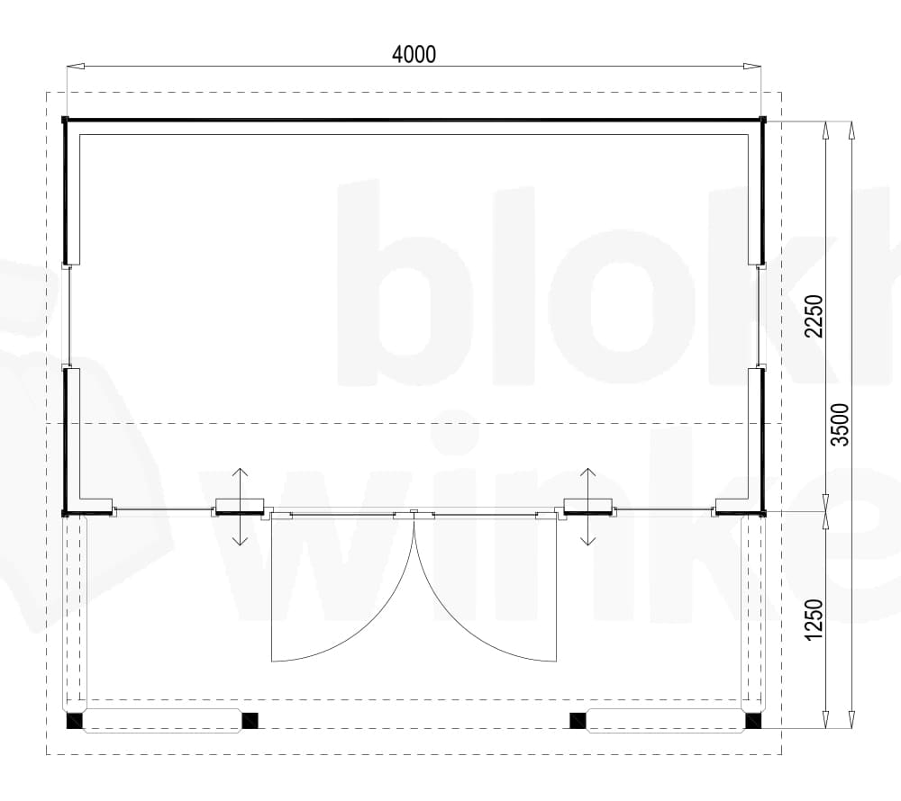 Plattegrond Norwich 400x350
