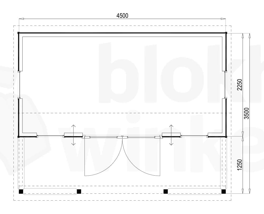 Plattegrond Norwich 450x350