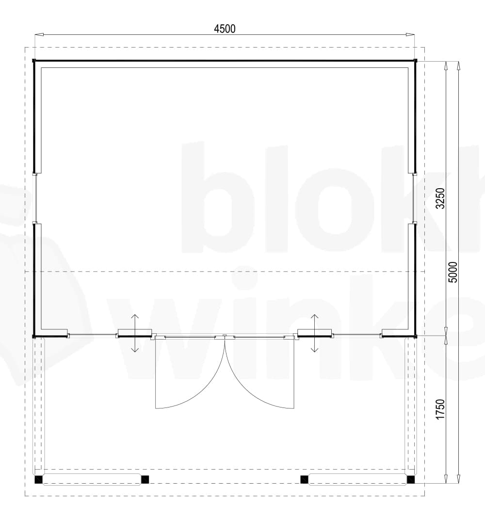 Plattegrond Norwich 450x500