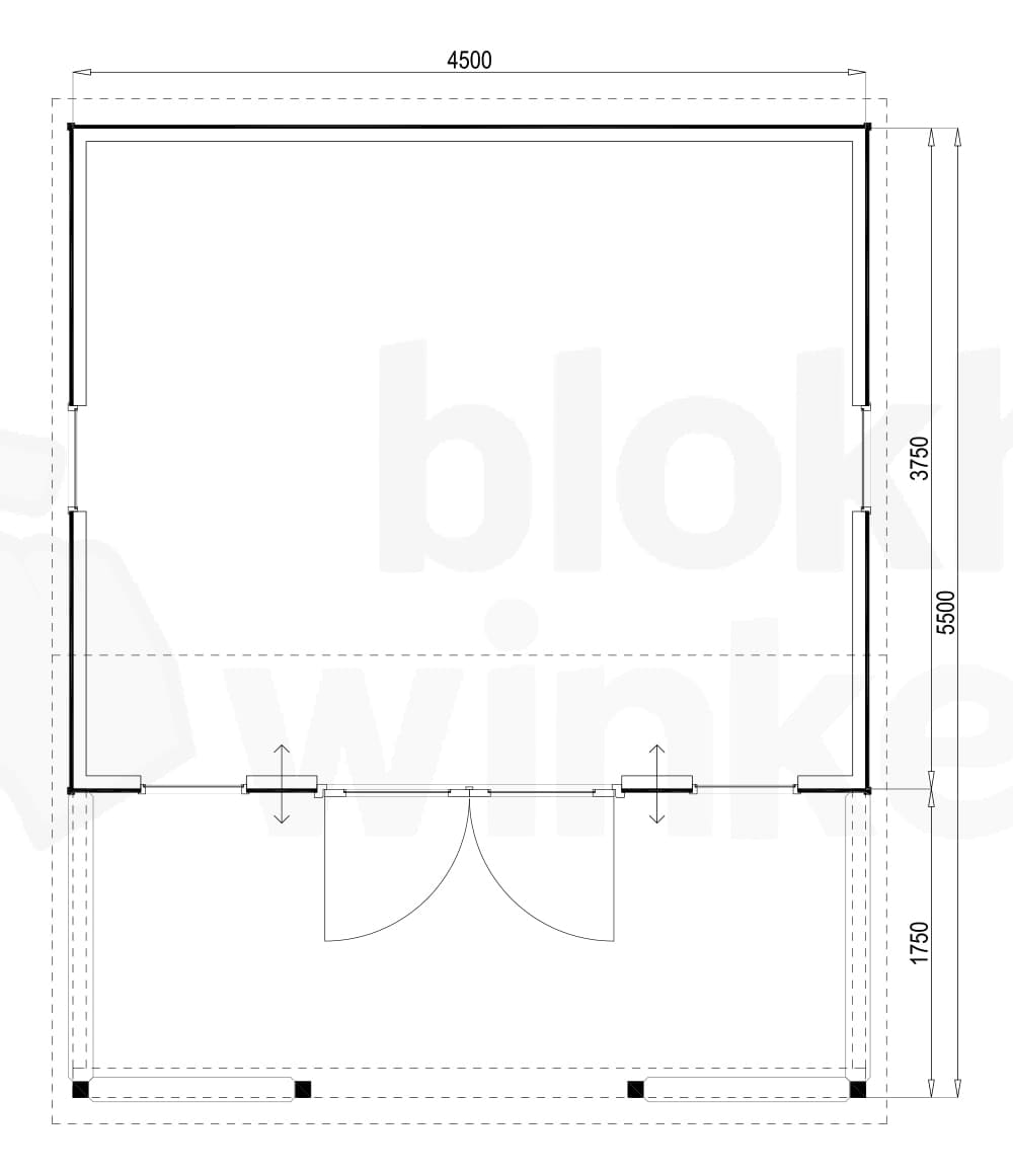 Plattegrond Norwich 450x550