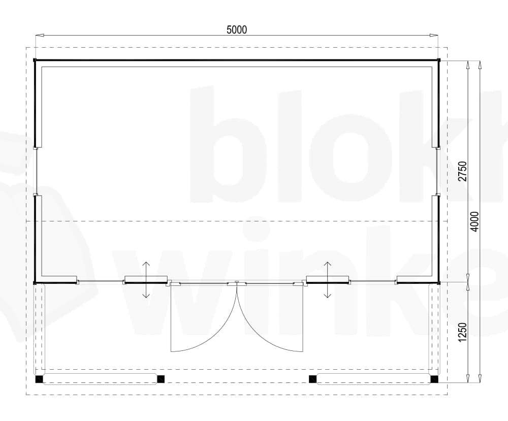 Plattegrond Norwich 500x400