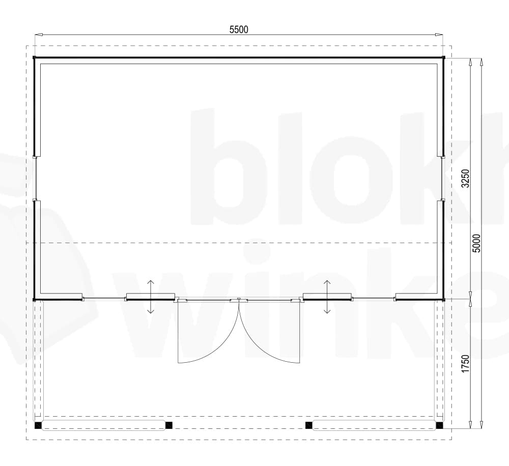 Plattegrond Norwich 550x500