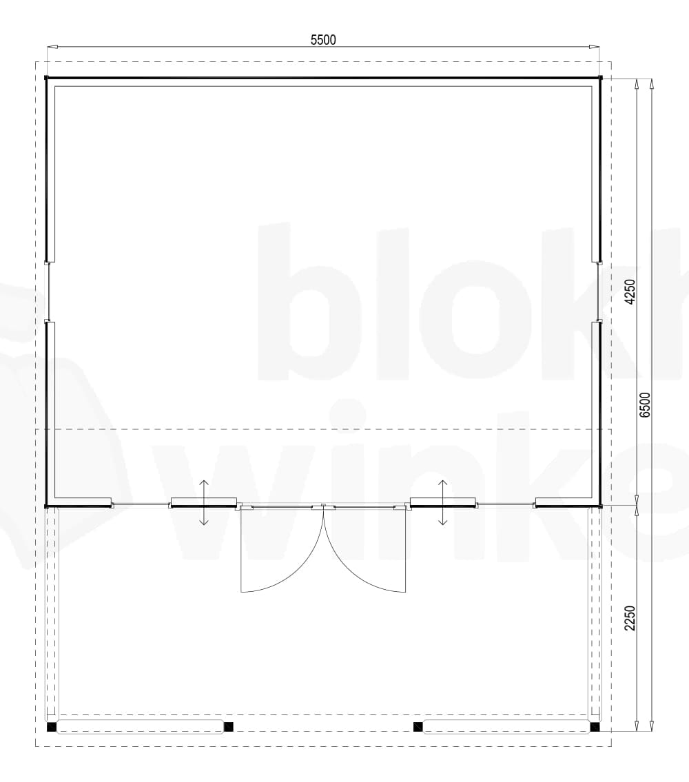 Plattegrond Norwich 550x650