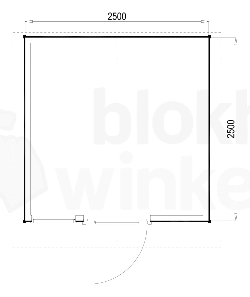 Plattegrond Portland 250x250