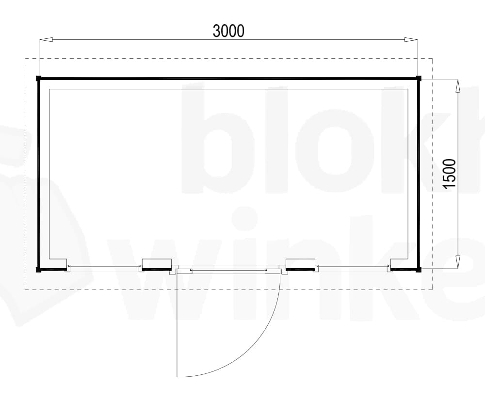 Plattegrond Prescott 300x150