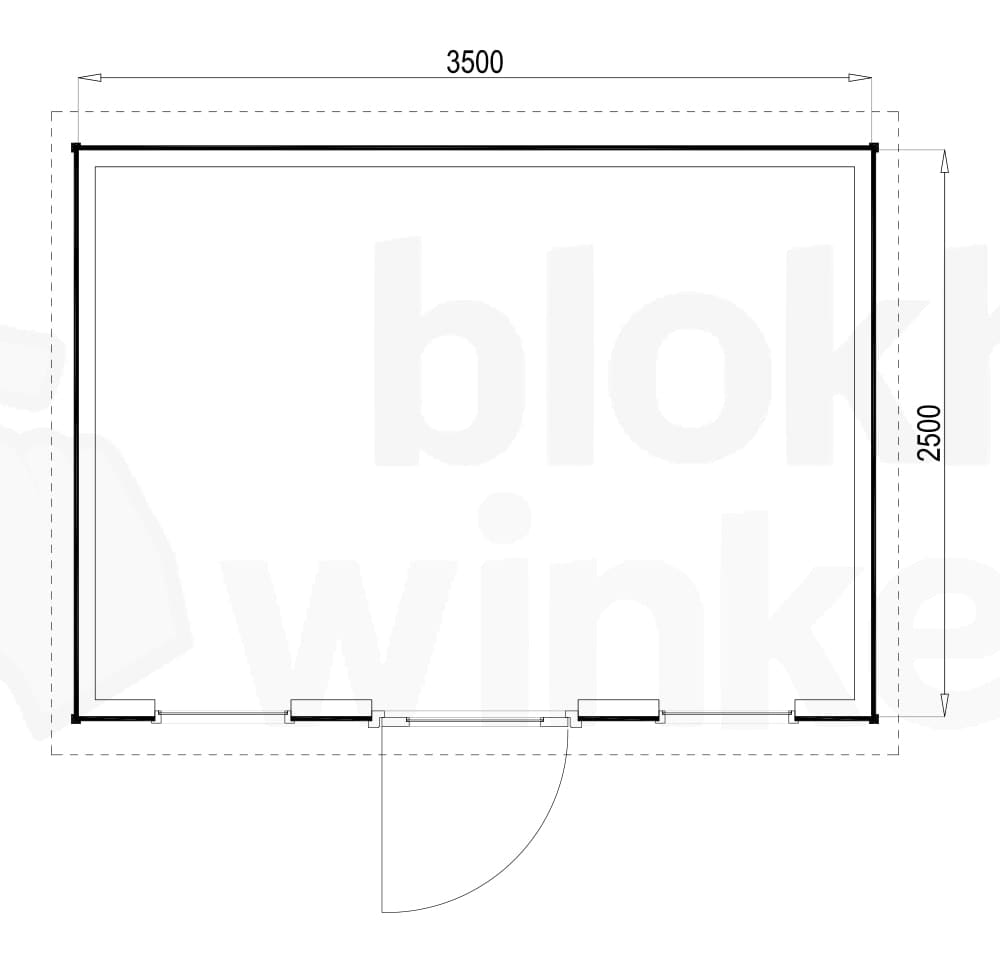 Plattegrond Prescott 350x250