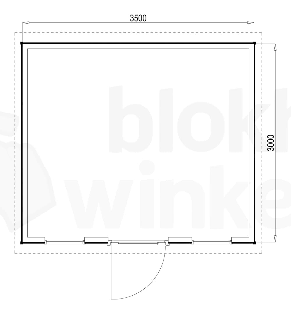 Plattegrond Prescott 350x300