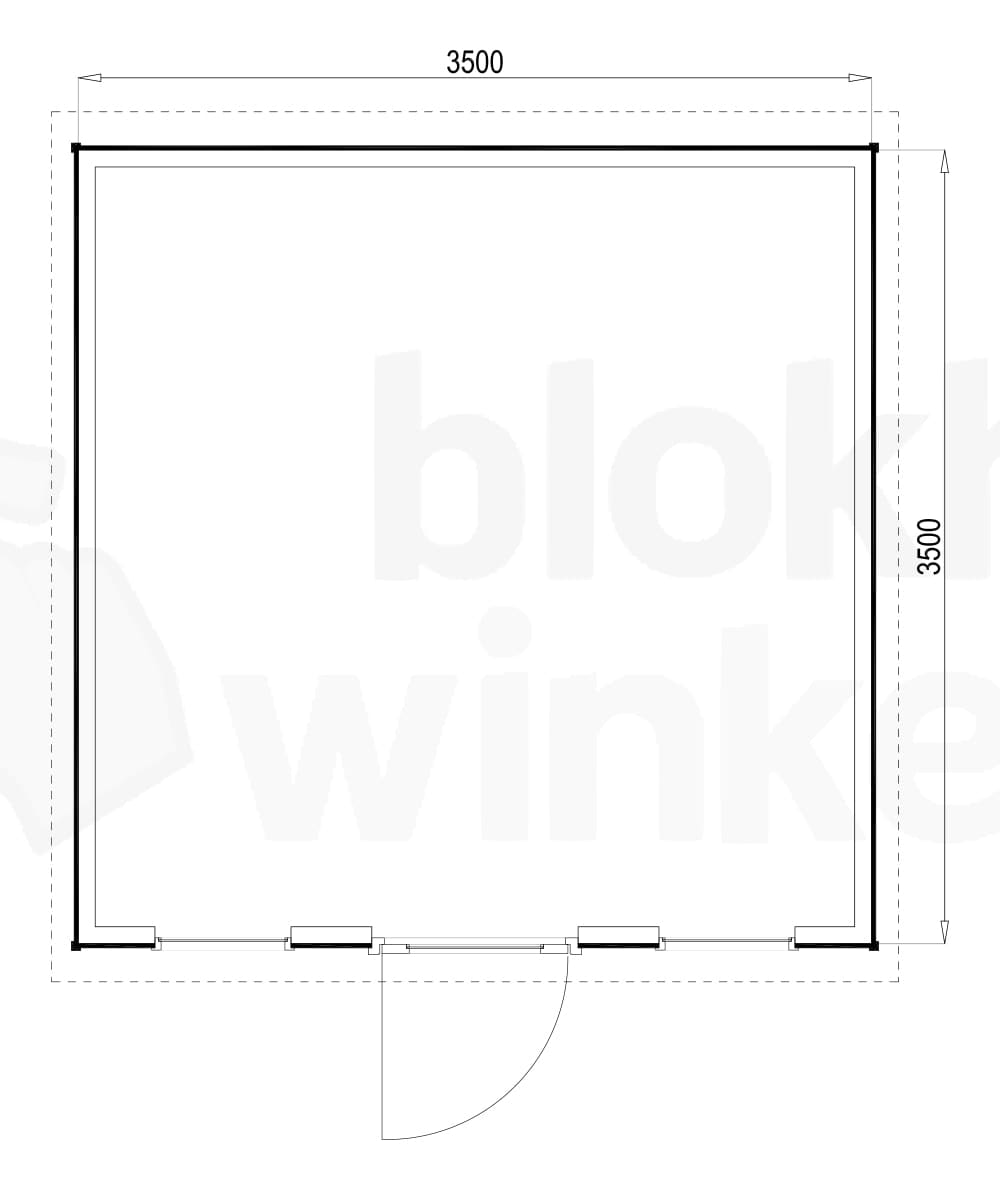 Plattegrond Prescott 350x350