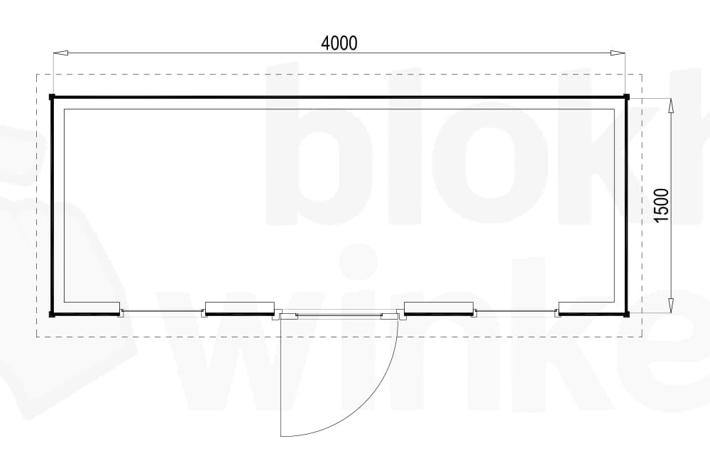 Plattegrond Prescott 400x150