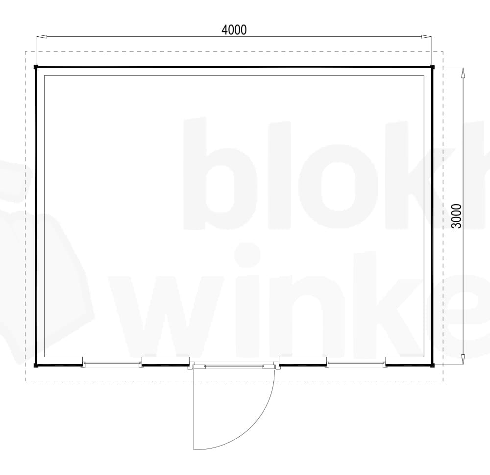 Plattegrond Prescott 400x300