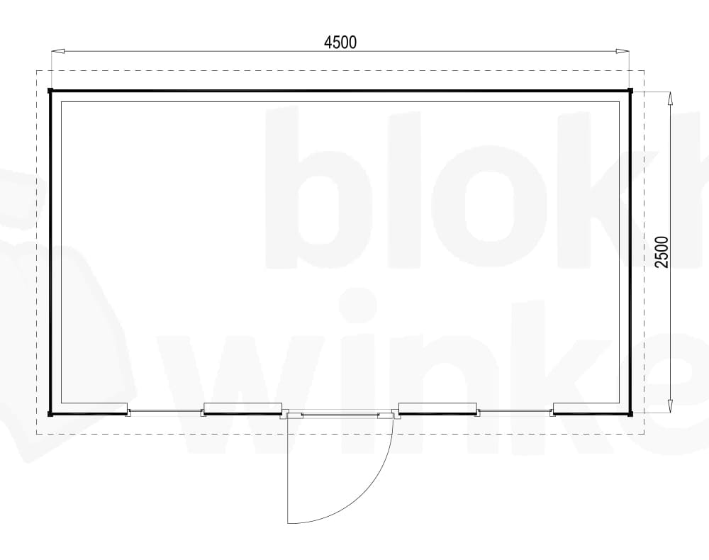 Plattegrond Prescott 450x250