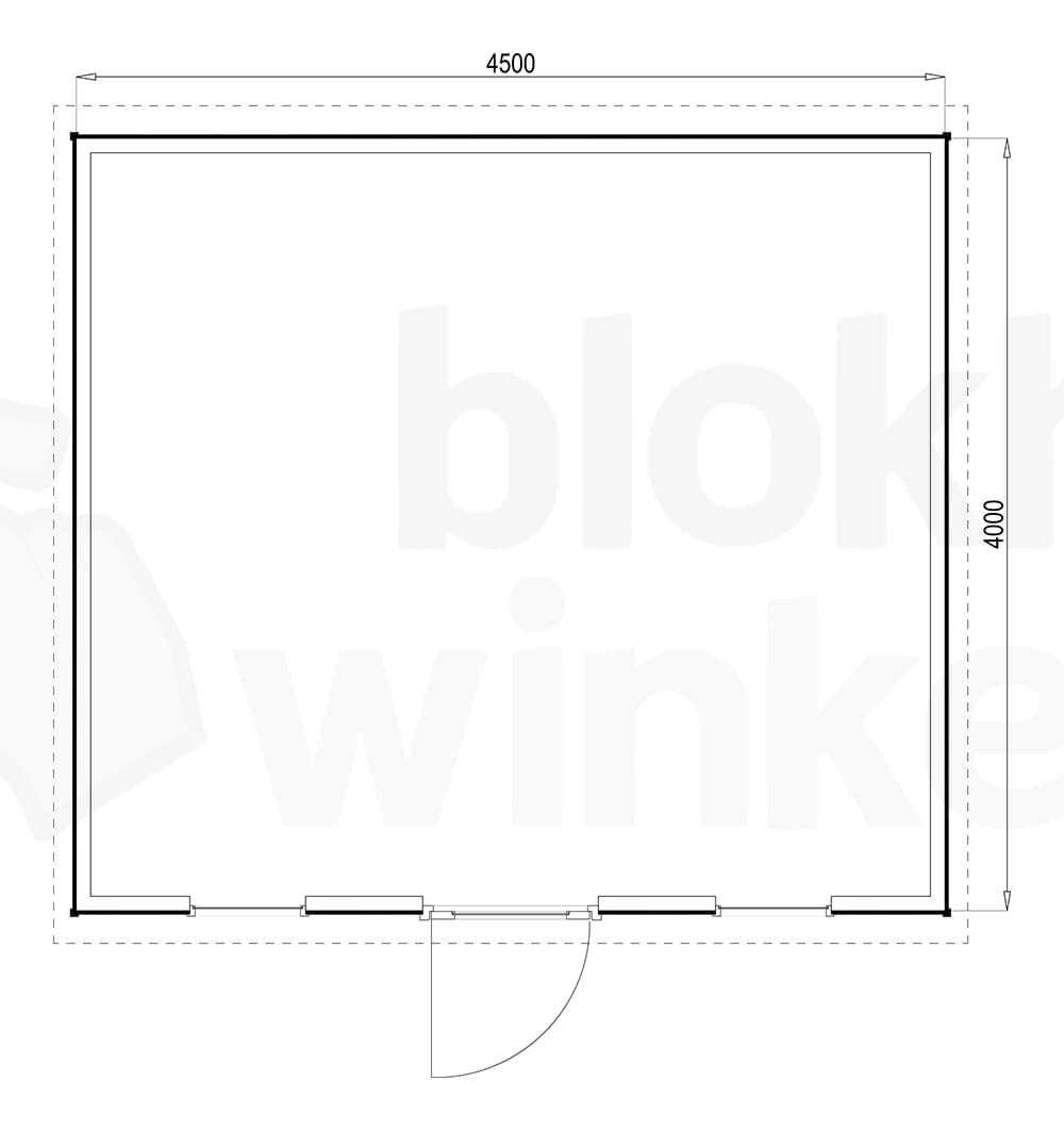 Plattegrond Prescott 450x400