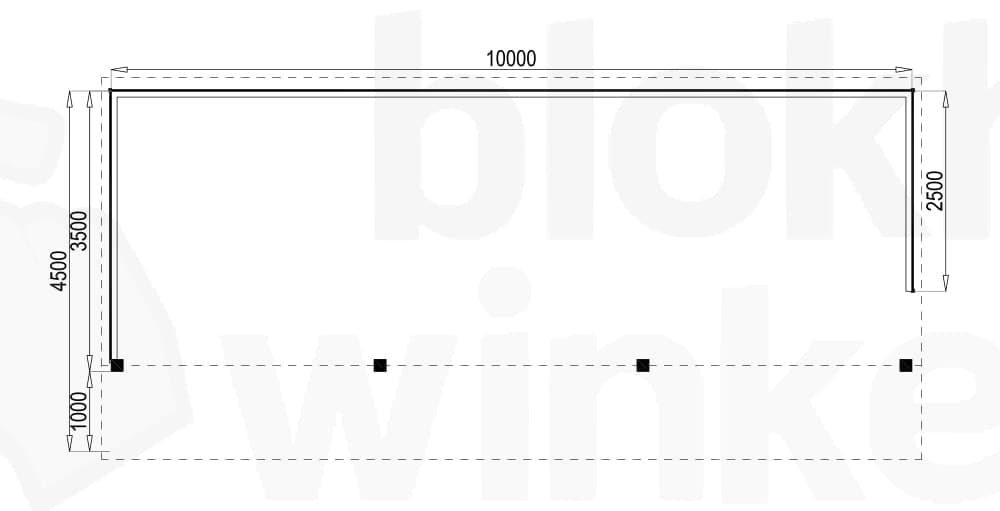 Plattegrond Kapschuur Redmond 1000x450