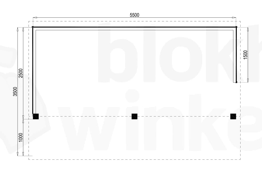 Plattegrond Kapschuur Redmond 550x350