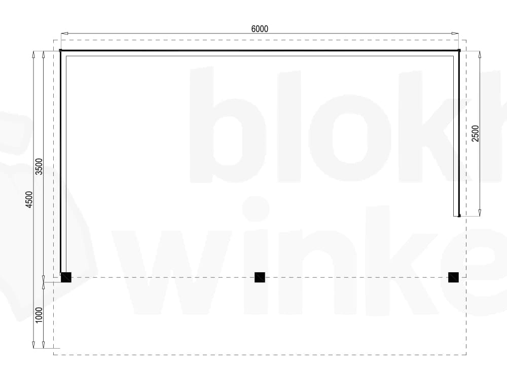Plattegrond Kapschuur Redmond 600x450