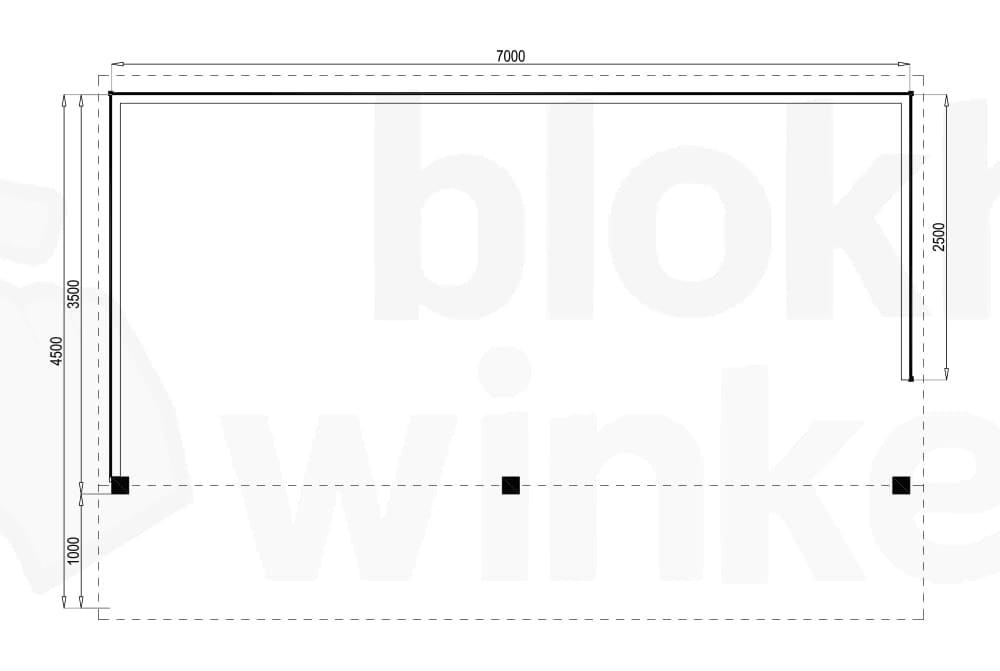Plattegrond Kapschuur Redmond 700x450