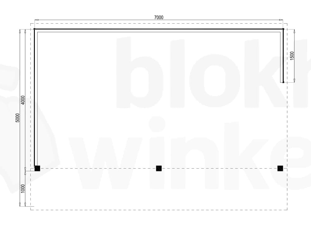 Plattegrond Kapschuur Redmond 700x500