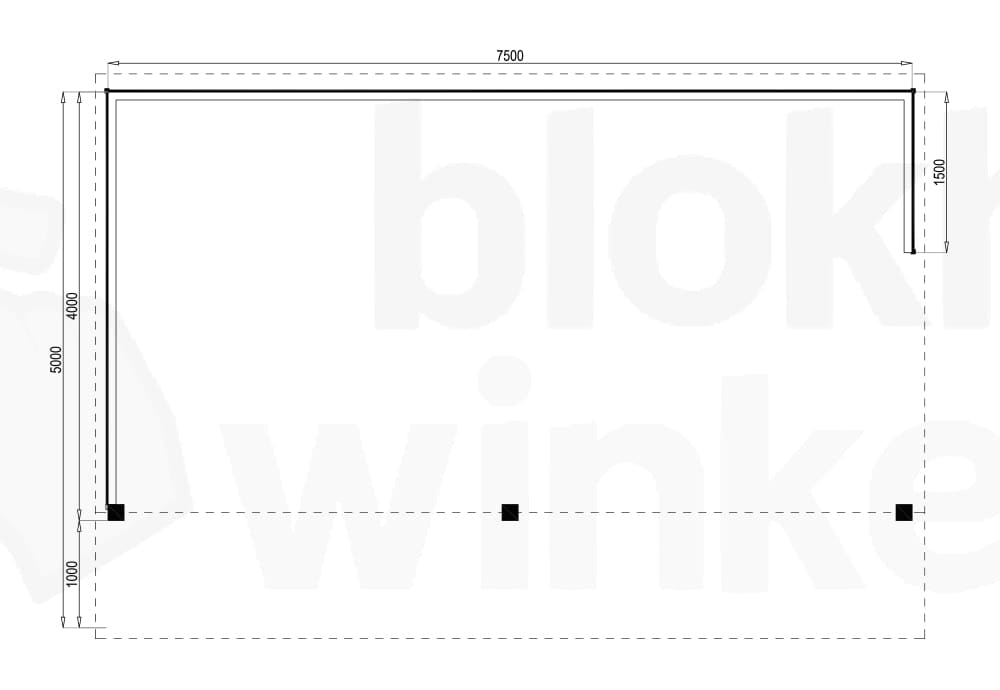 Plattegrond Kapschuur Redmond 750x500