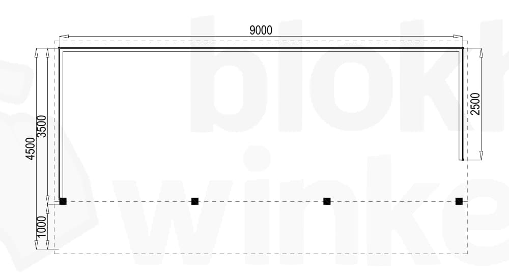 Plattegrond Kapschuur Redmond 900x450