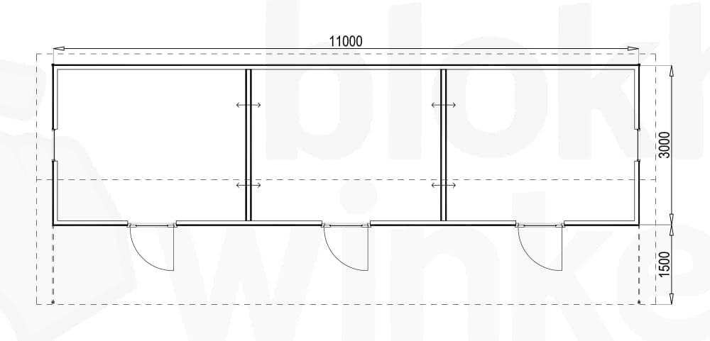 Plattegrond Sacramento 1100x300