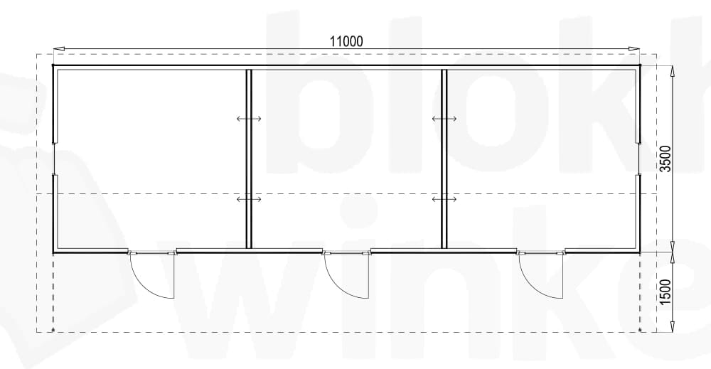 Plattegrond Sacramento 1100x350