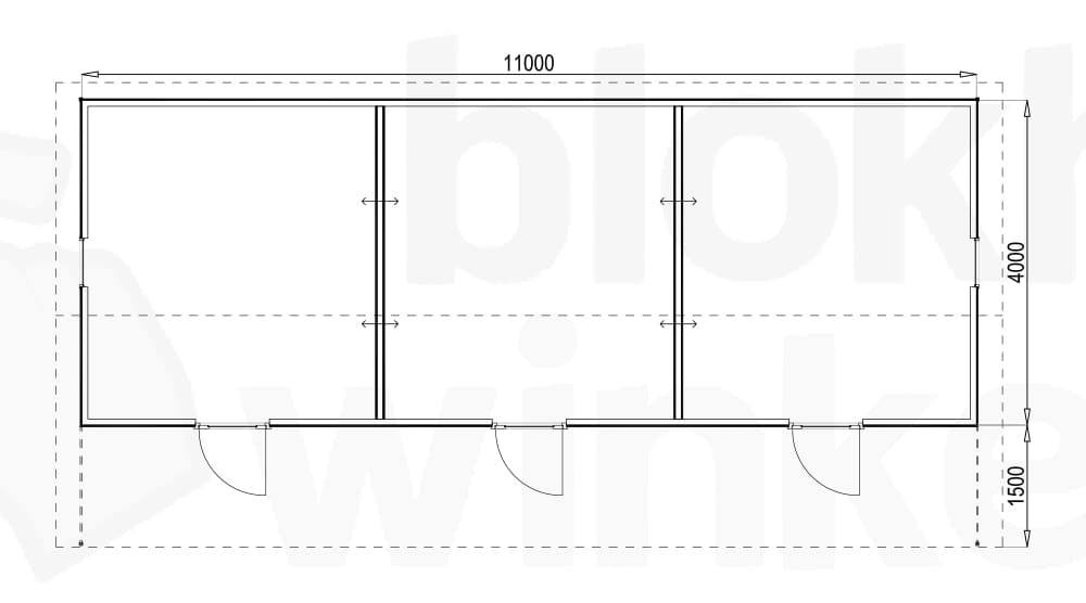Plattegrond Sacramento 1100x400