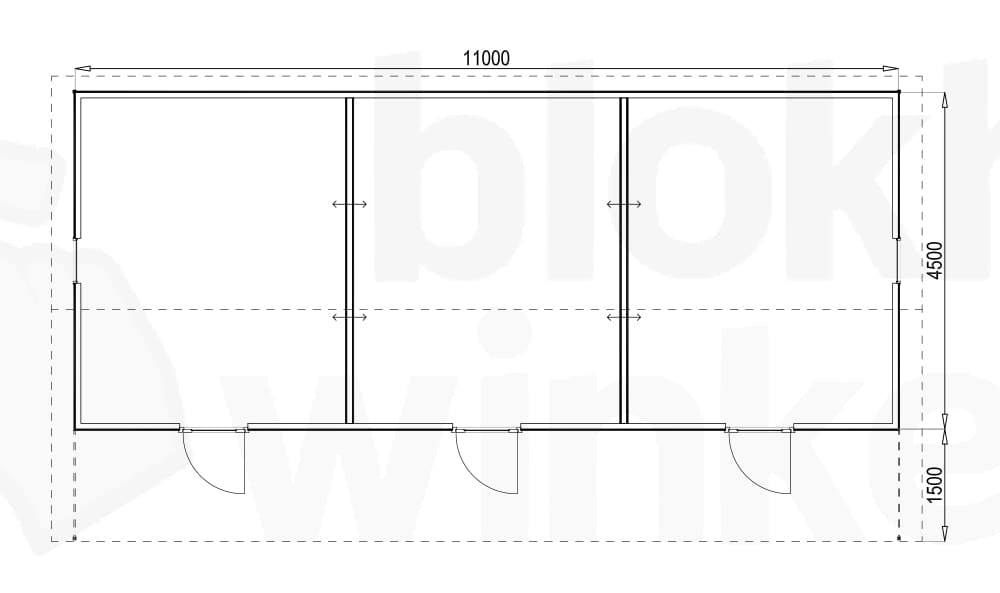 Plattegrond Sacramento 1100x450