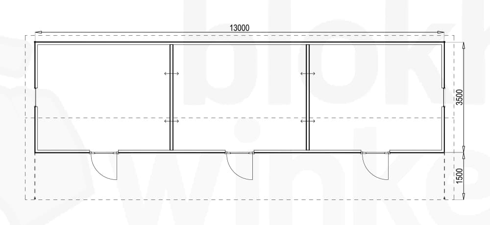 Plattegrond Sacramento 1300x350