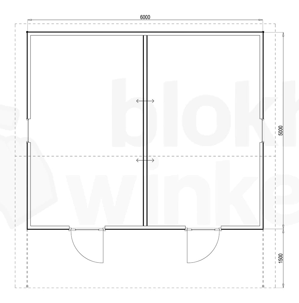 Plattegrond Sacramento 600x500