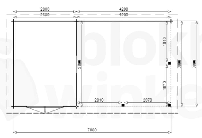 Plattegrond Bianco