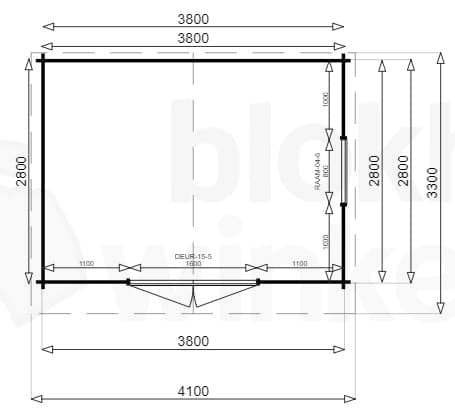 Plattegrond Brindisi geïmpregneerd