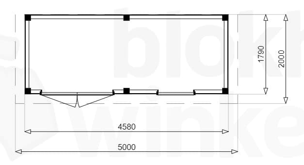 Plattegrond Outback Douglas Brisbane 500x200