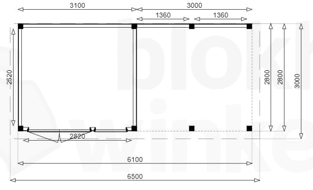 Plattegrond Outback Douglas Brisbane Lounge 350x300