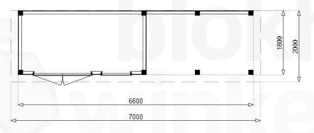 Plattegrond Outback Douglas Brisbane Lounge 400x200