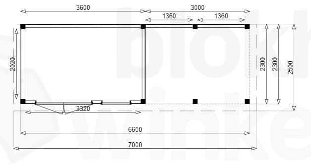 Plattegrond Outback Douglas Brisbane Lounge 400x250