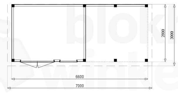 Plattegrond Outback Douglas Brisbane Lounge 400x300