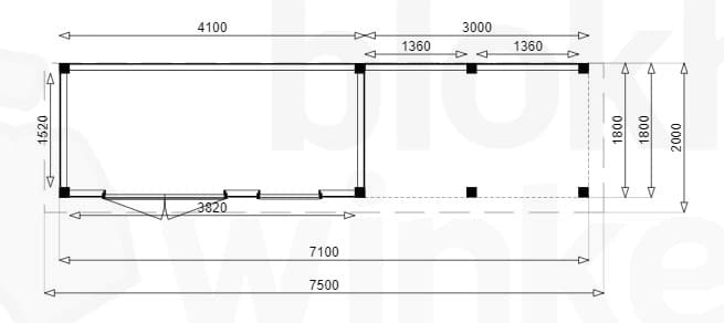 Plattegrond Outback Douglas Brisbane Lounge 450x200