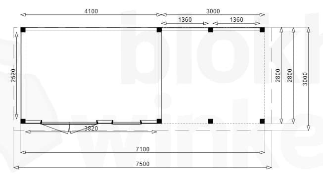 Plattegrond Outback Douglas Brisbane Lounge 450x300