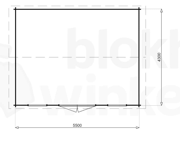 Plattegrond Demonte geïmpregneerd