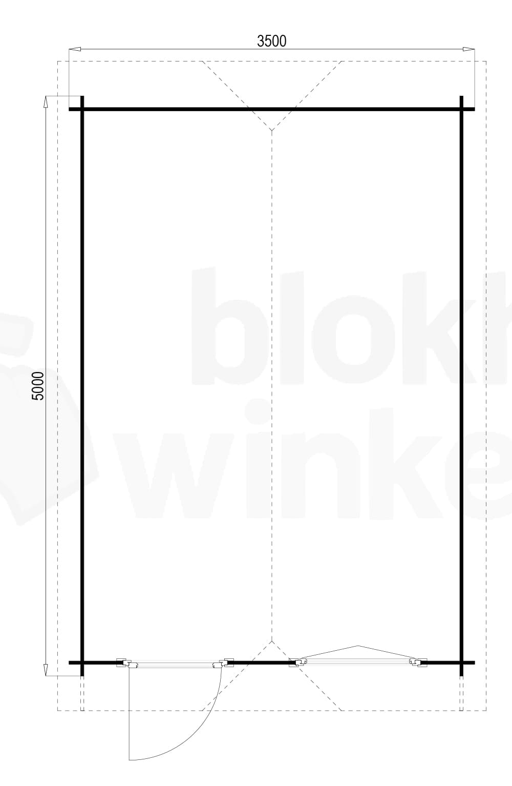Plattegrond Kentucky 350x500
