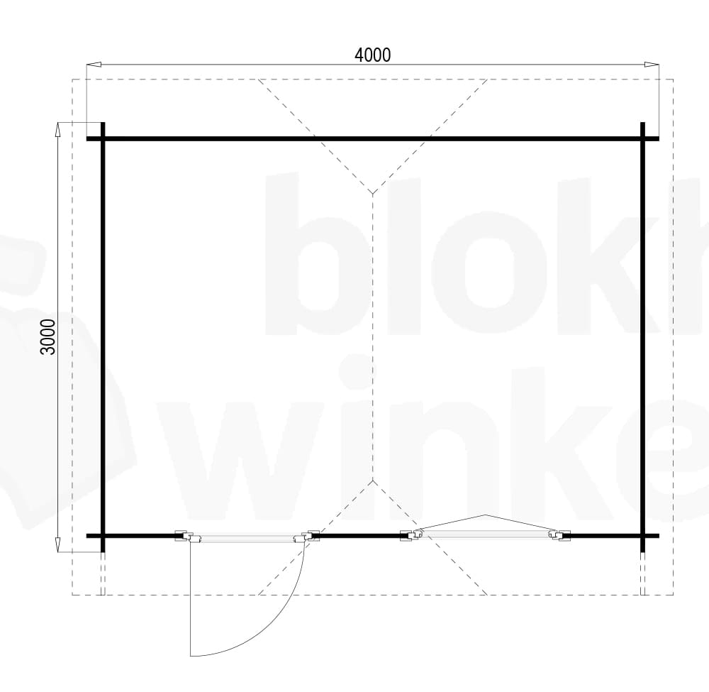 Plattegrond Kentucky 400x300