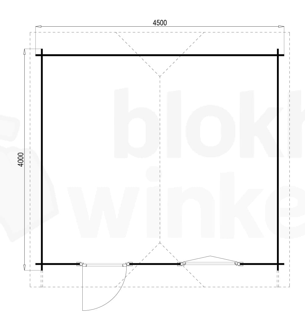 Plattegrond Kentucky 450x400