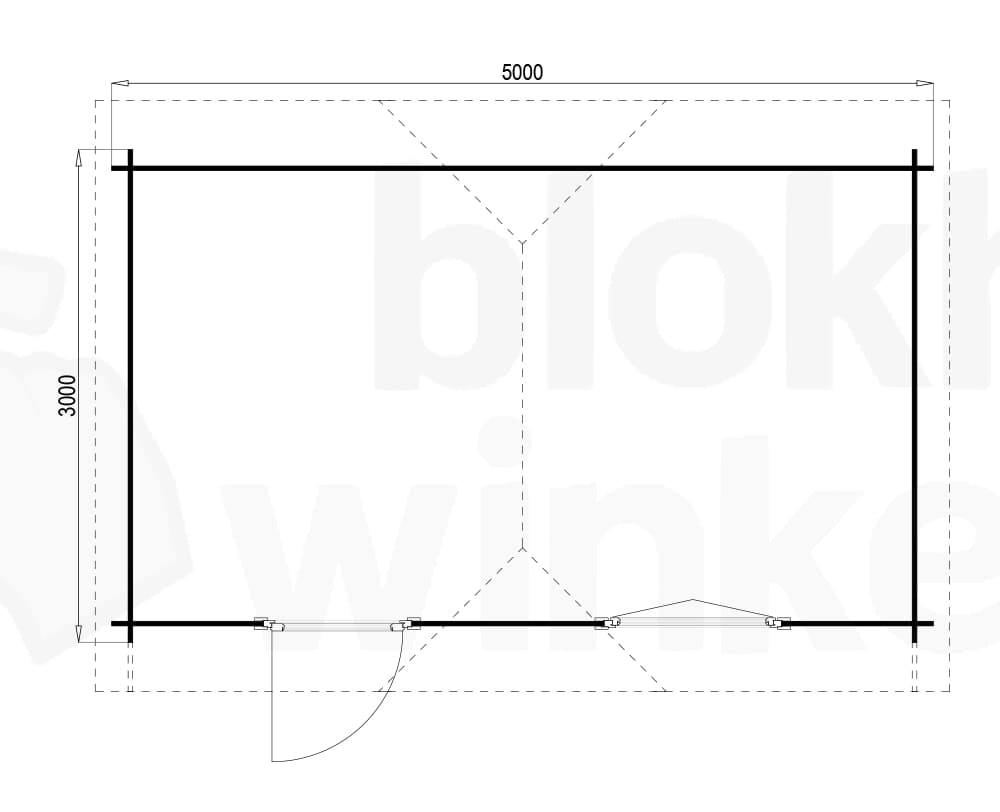 Plattegrond Kentucky 500x300