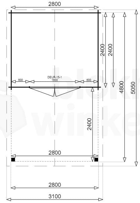 Plattegrond Florence geïmpregneerd