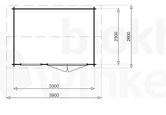 Plattegrond Garlenda geïmpregneerd